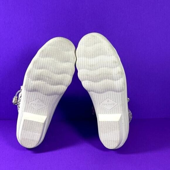 Sperry Top-Sider Cream Waterproof Duck Boots Women's Shoe Size 6-NEW - Picture 7 of 8